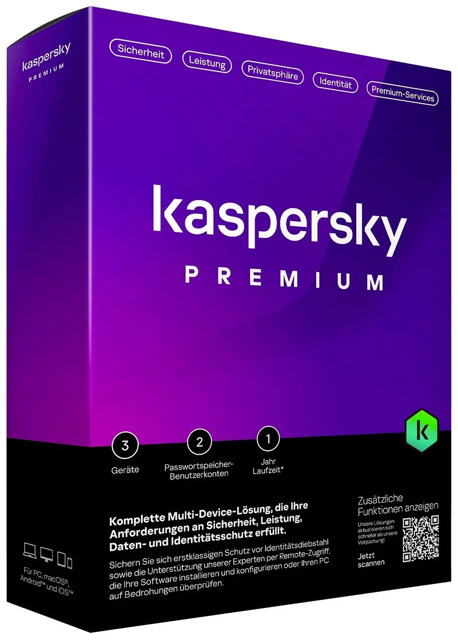 Kaspersky Premium 1 Year 1 Device Americas Key